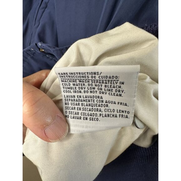 Mulberry Street Mens Blue Lightweight Jacket XL Polyester Blend Zip-Up collared - Picture 5 of 8